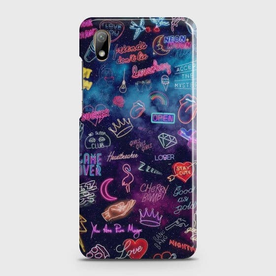 HUAWEI Y5 2019 Neon Galaxy Case
