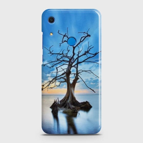 Huawei Y6s (2019) Luxury Blue Beautiful Light Moon Case