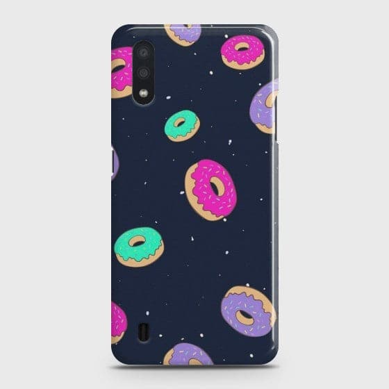 Samsung Galaxy A01 Colorful Donuts Case