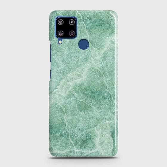 Realme C15 Mint Green Marble Case