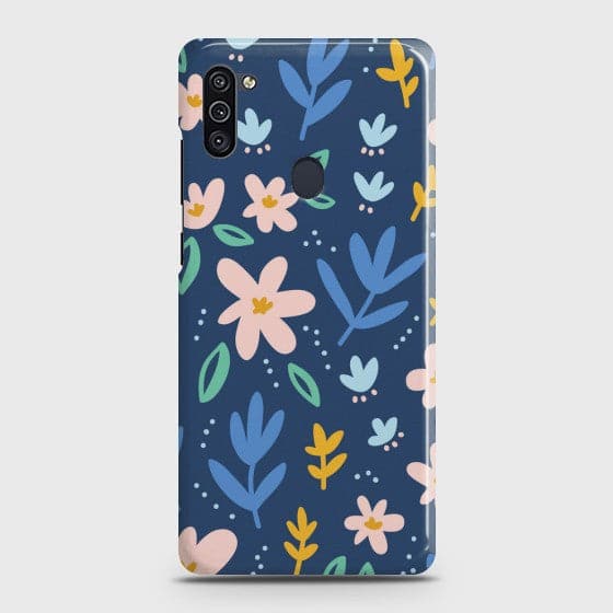 Samsung Galaxy M11 Colorful Flowers Case