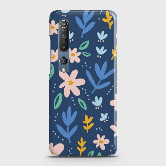 Xiaomi Mi 10 Colorful Flowers Case