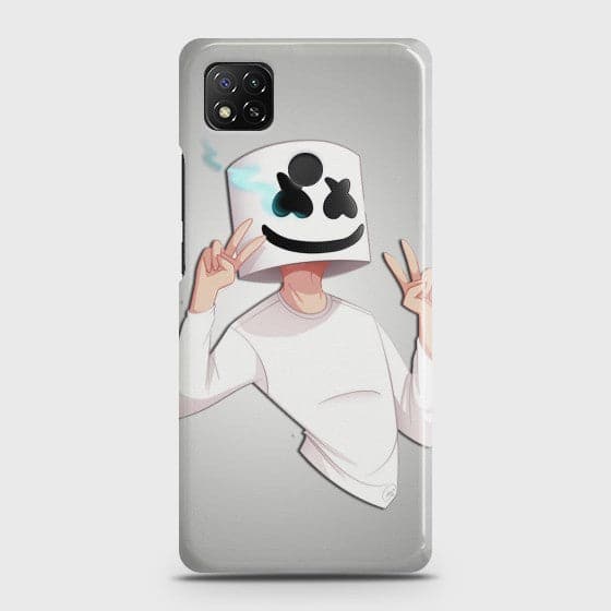 Xiaomi Redmi 9C Marshmello Face Case