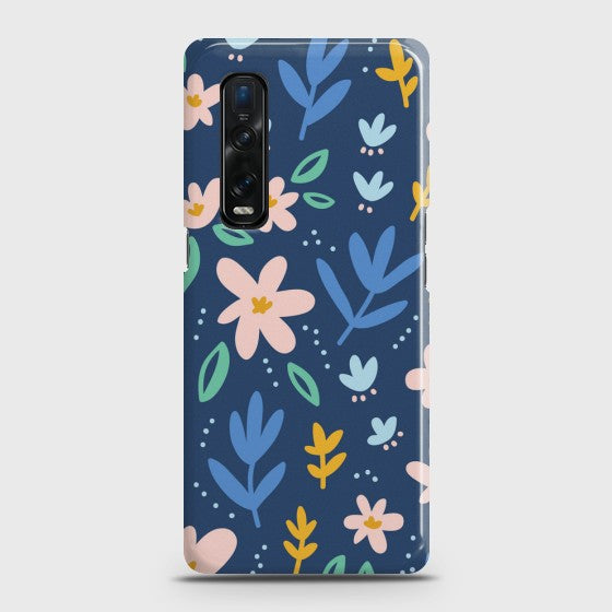 Oppo Find X2 Pro Colorful Flowers Case