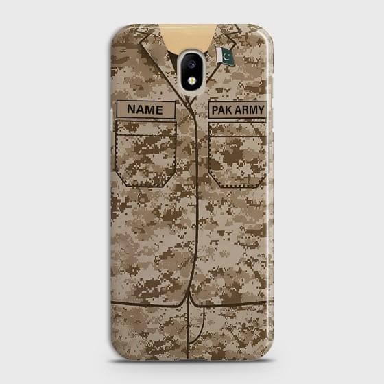 Samsung Galaxy j7(2017) Army shirt with Custom Name Case