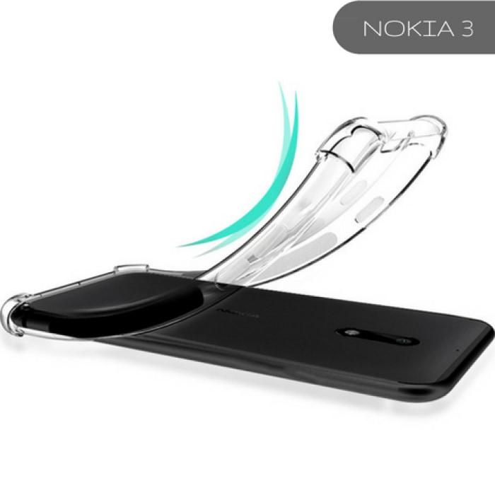 Nokia 100% Transparent Anti-Knock Air Drop Shock Proof Case 3