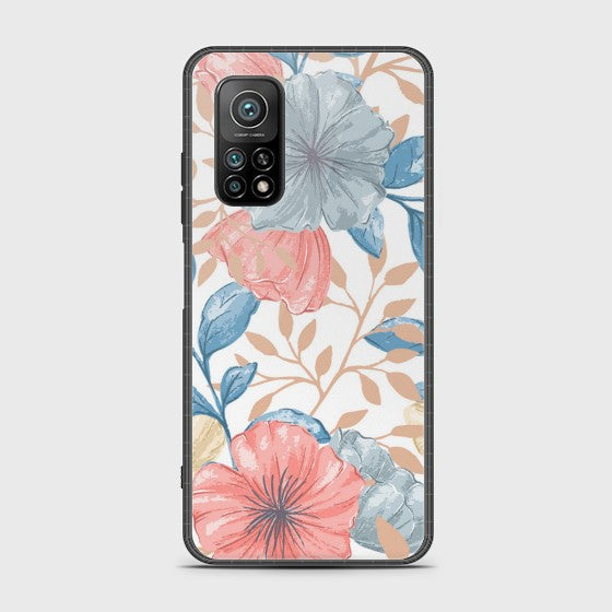 Xiaomi Mi 10T Pro Seamless Flower Glass Case
