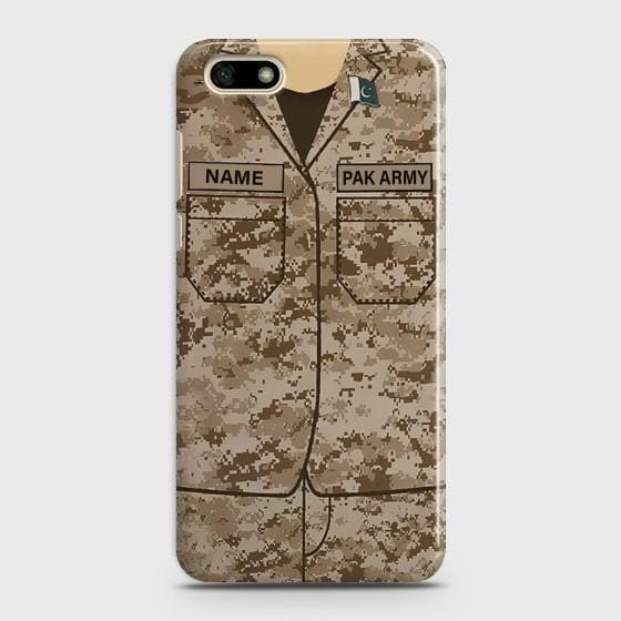 Huawei Y5 Prime 2018 Army shirt with Custom Name Case - Phonecase.PK