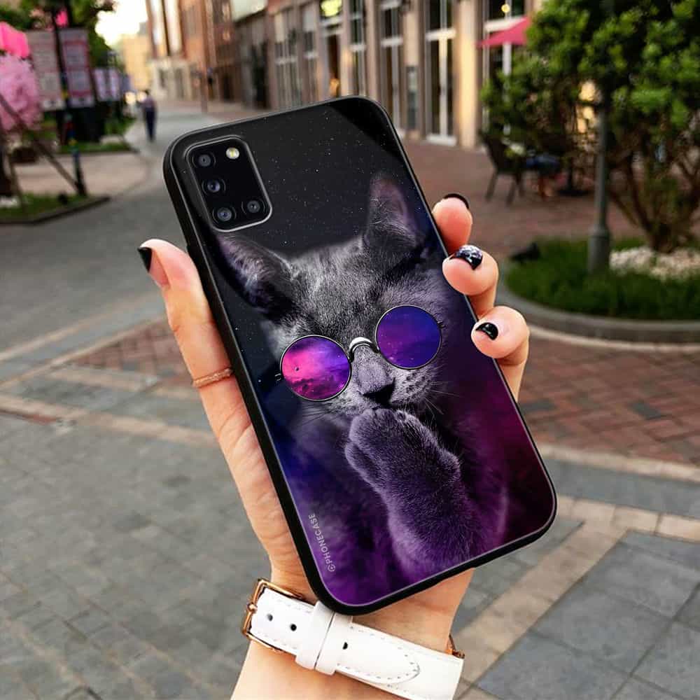 Cat Series Premium Metal Phone Case All Models