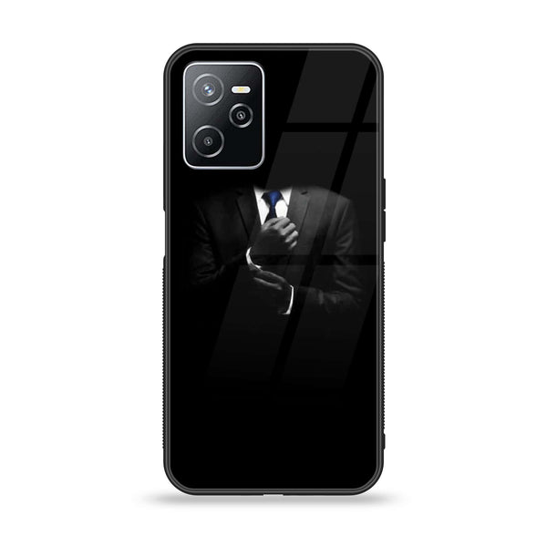 Realme Narzo 50A Prime - Black Art Series - Premium Printed Glass soft Bumper shock Proof Case