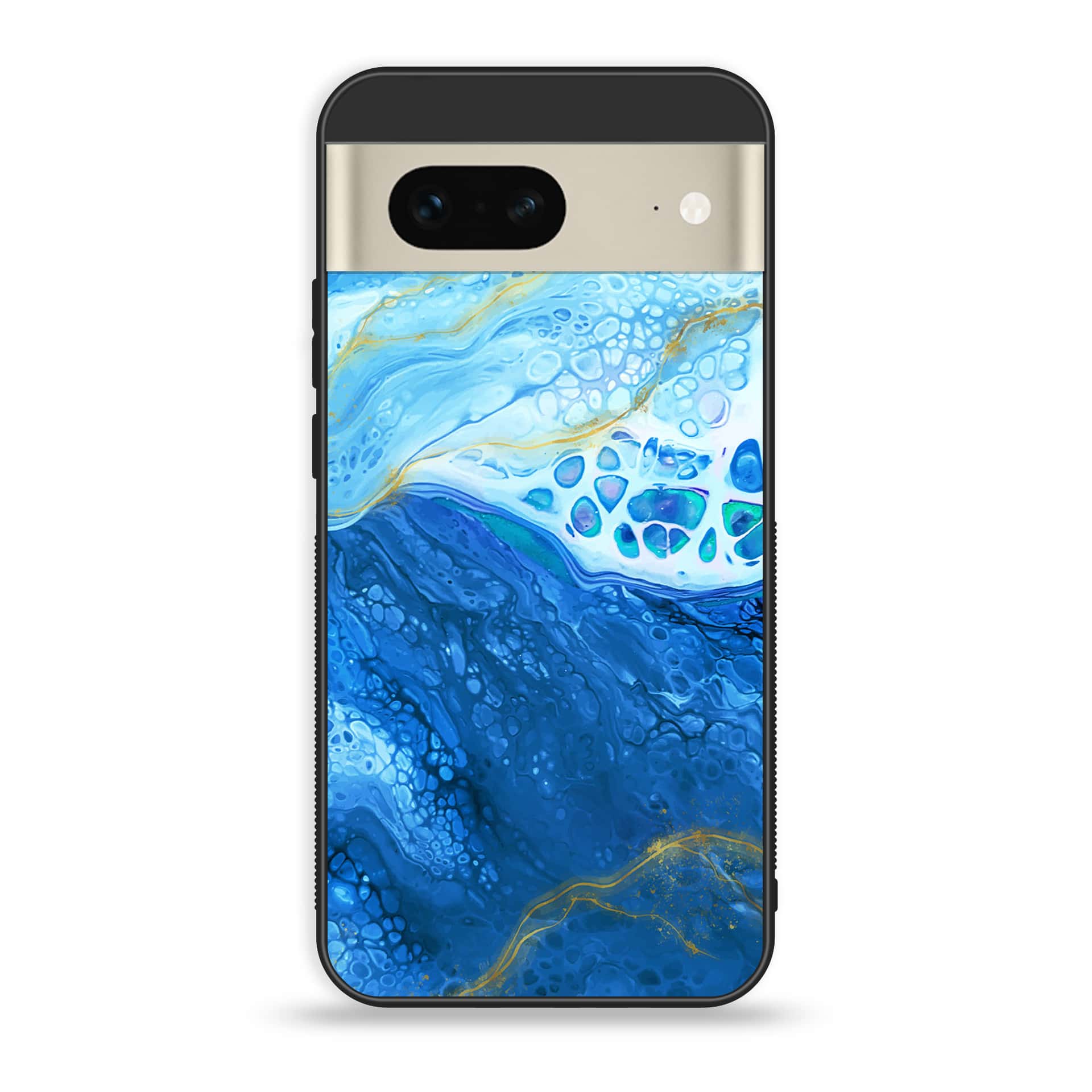 Google Pixel 7a  - Blue Marble Series V 2.0 - Premium Printed soft Bumper Shock Proof Case