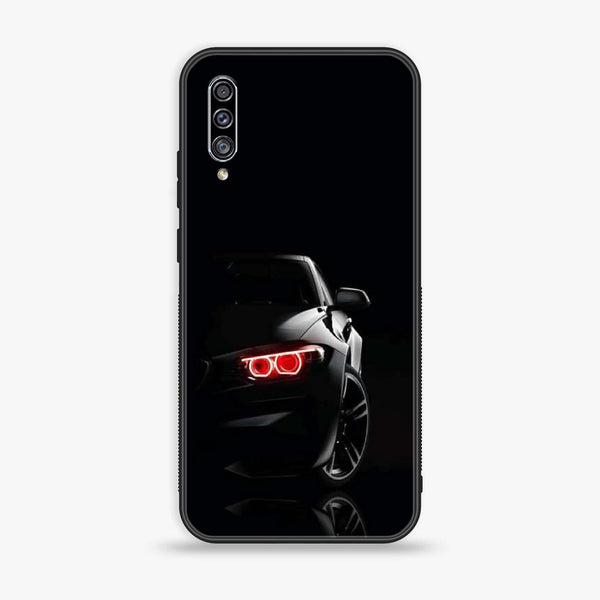 Galaxy A50/ A50s/ A30s - Black Art Design 6 - Premium Printed Glass soft Bumper shock Proof Case CS-37116