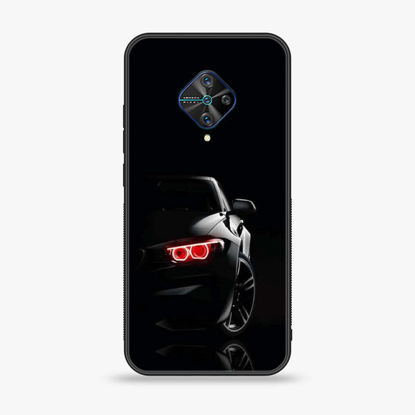 Vivo S1 Pro - Black Art Design 6 - Premium Printed Glass soft Bumper shock Proof Case CS-25991