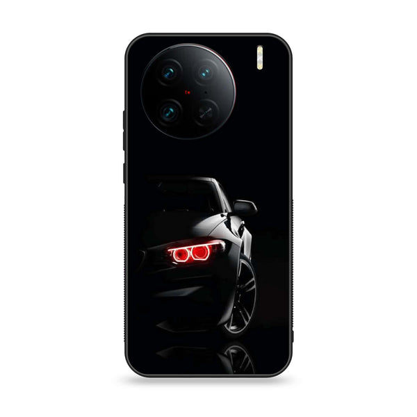 Vivo X90 Pro - Black Art Design 6 - Premium Printed Glass soft Bumper shock Proof Case CS-38354