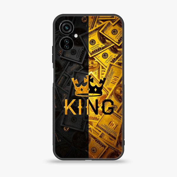 Tecno Spark 9T King Series V2.0 Premium Printed Glass soft Bumper shock Proof Case