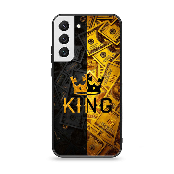 Samsung Galaxy S21 FE - King Design 9 V2.0 - Premium Metal Printed soft Bumper shock Proof Case CS-7804