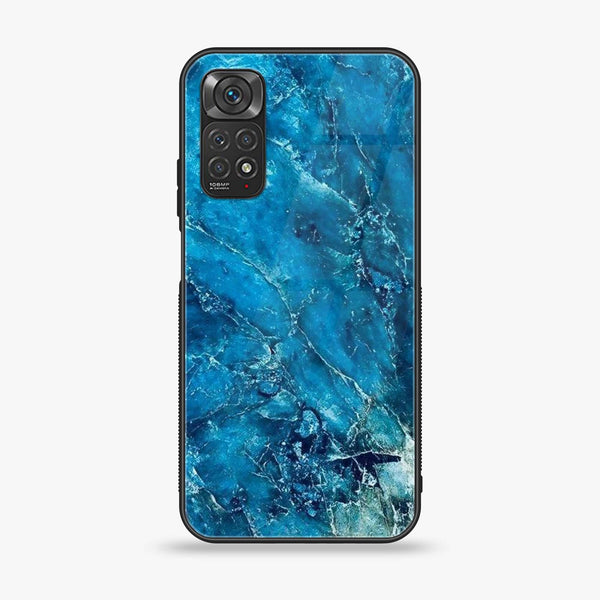 Xiaomi Redmi Note 11 Pro/Note 12 Pro Blue Marble V 2.0 Design 3 Premium Printed Glass soft Bumper shock Proof Case CS-10017