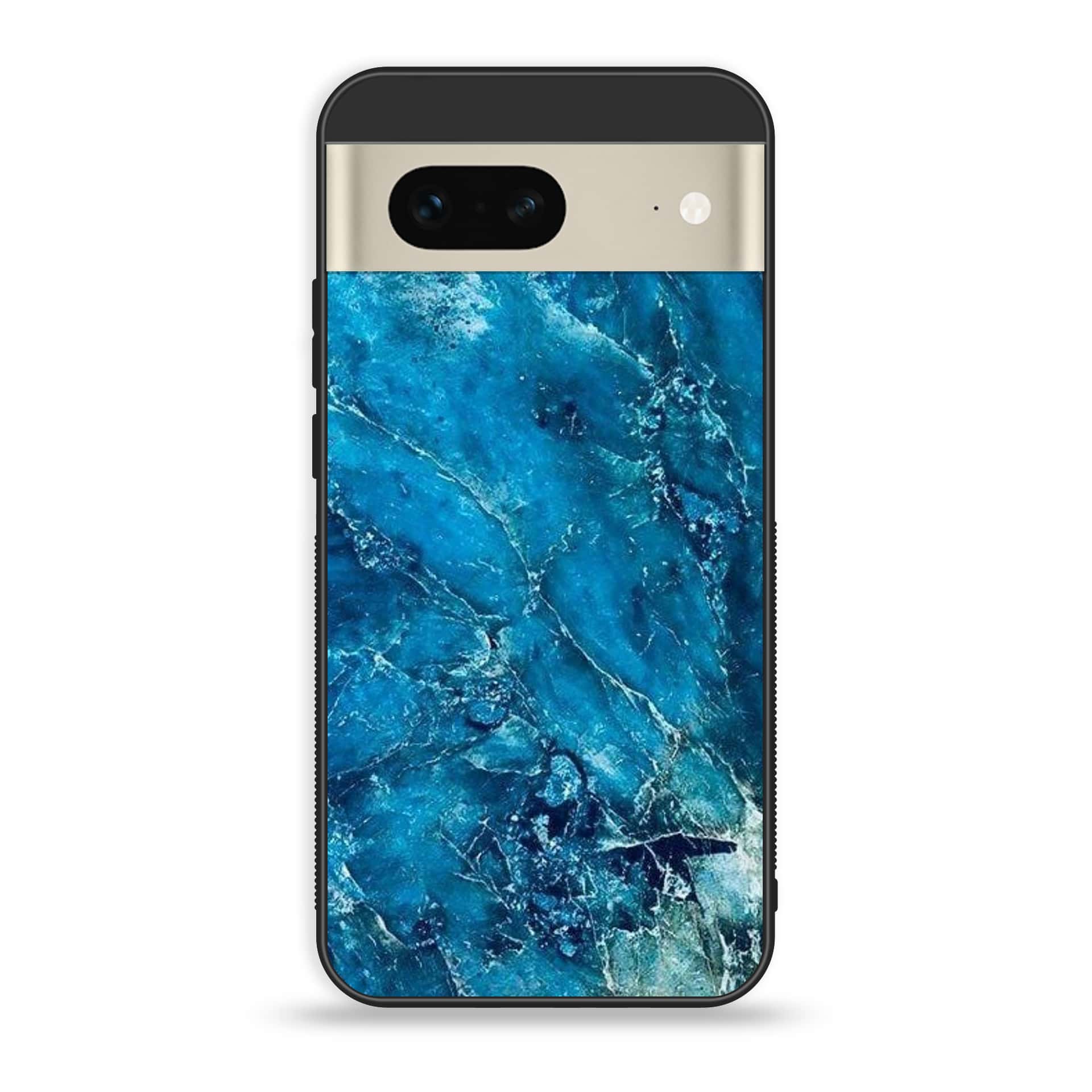 Google Pixel 7a  - Blue Marble Series V 2.0 - Premium Printed soft Bumper Shock Proof Case