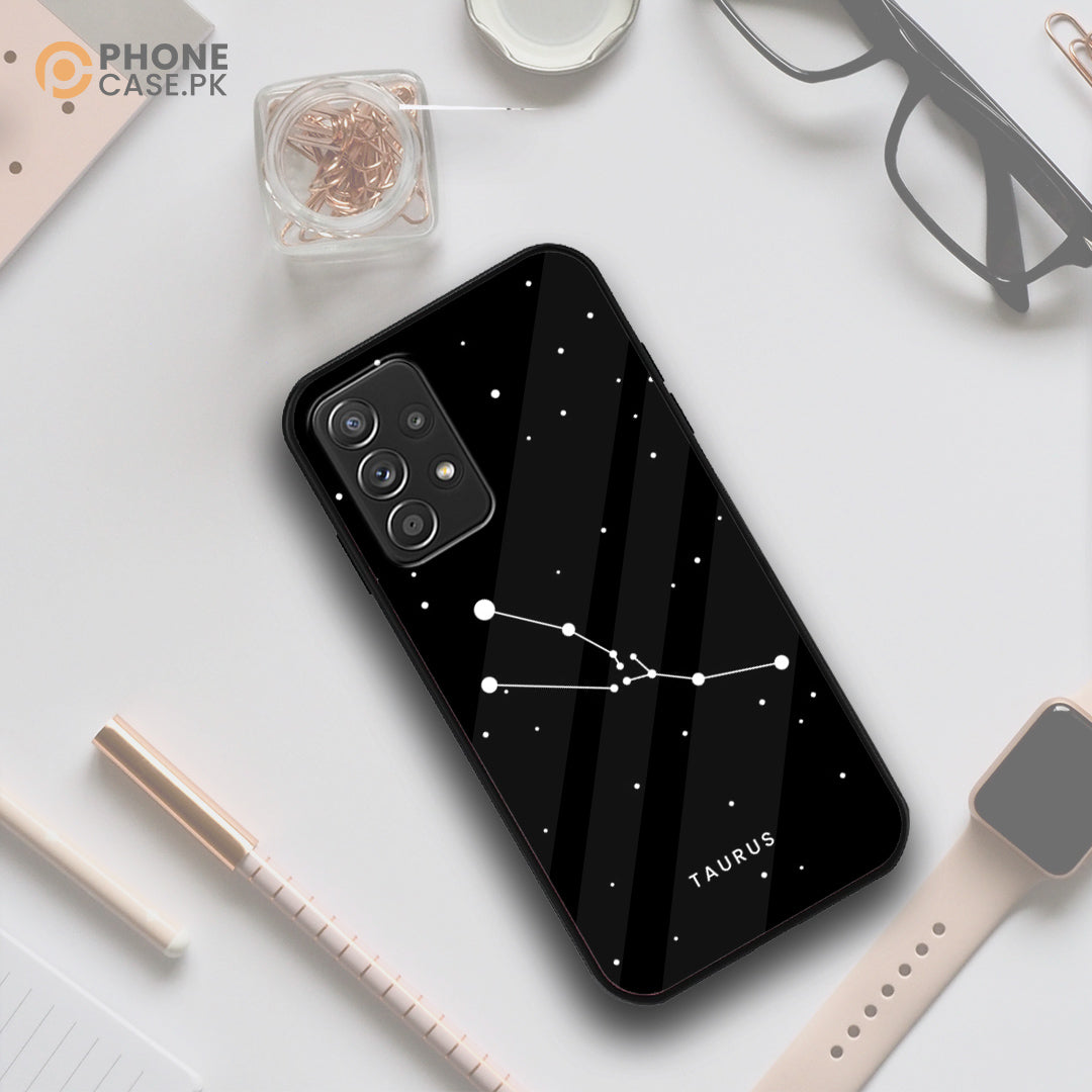 Zodiac Sign Series Premium Metal Phone Case All Models
