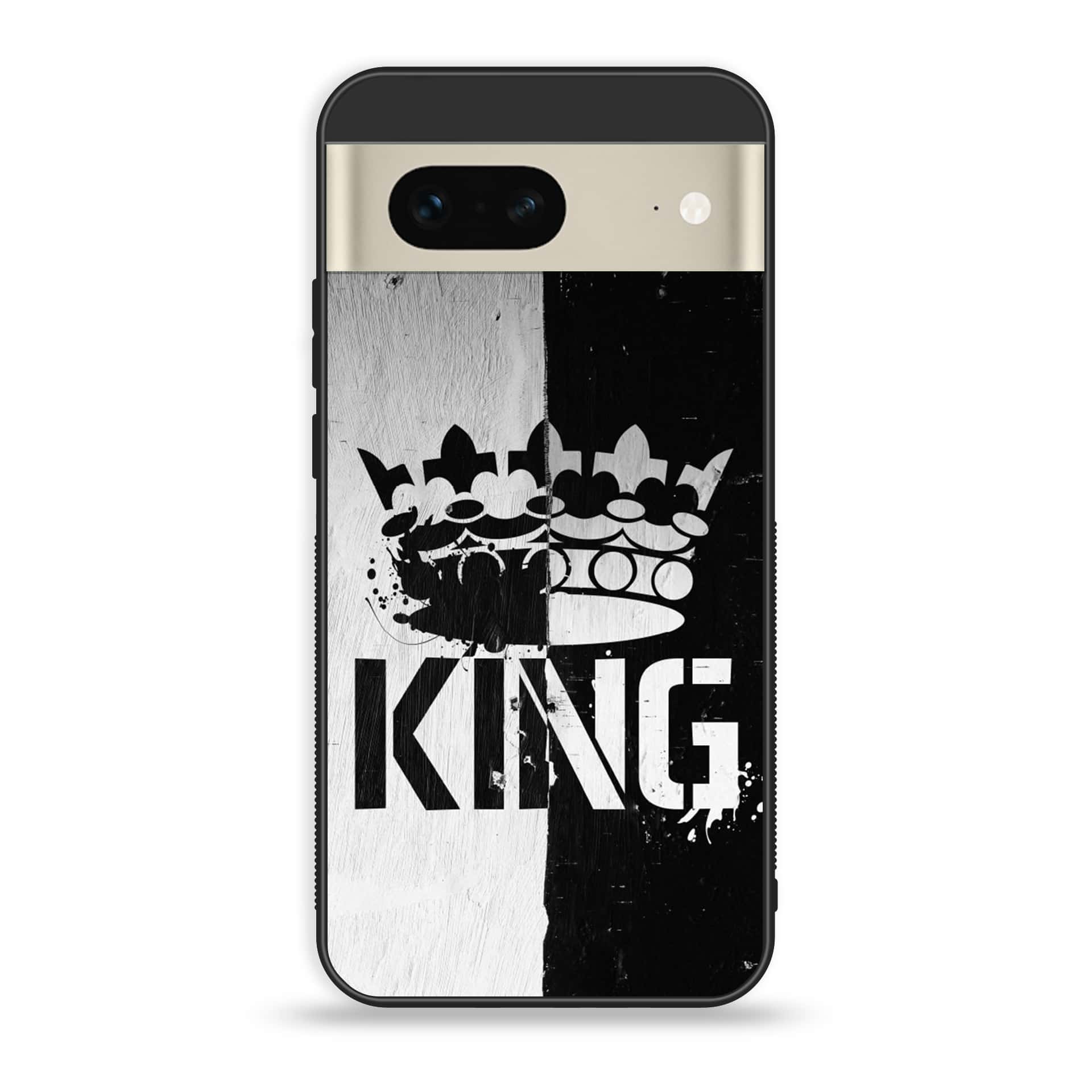 Google Pixel 7a  - King Series V 2.0 - Premium Printed soft Bumper Shock Proof Case