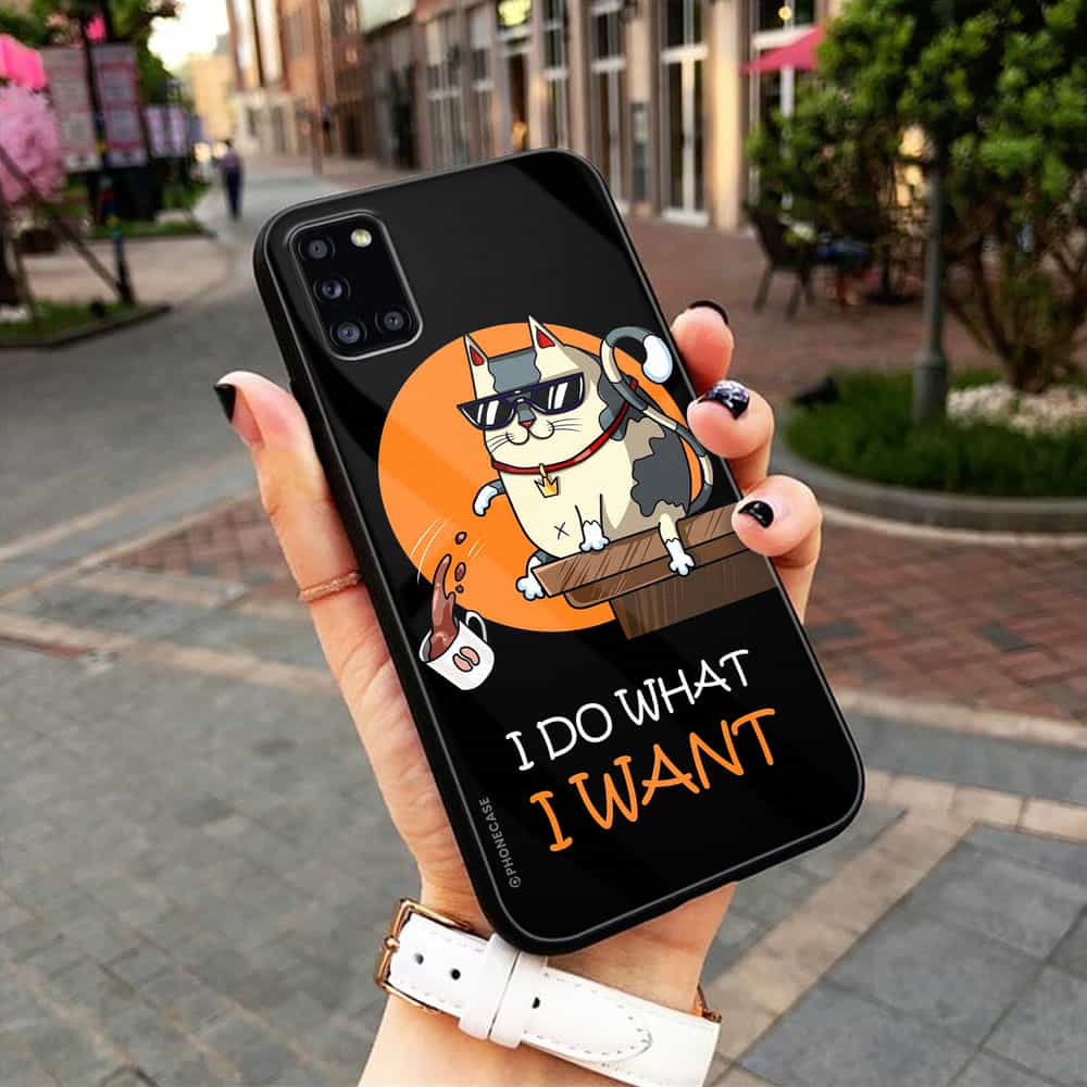 Cat Series Premium Metal Phone Case All Models