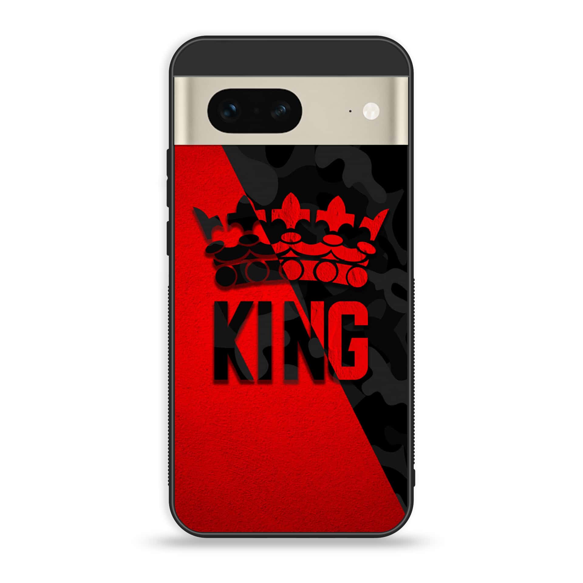Google Pixel 7a  - King Series V 2.0 - Premium Printed soft Bumper Shock Proof Case