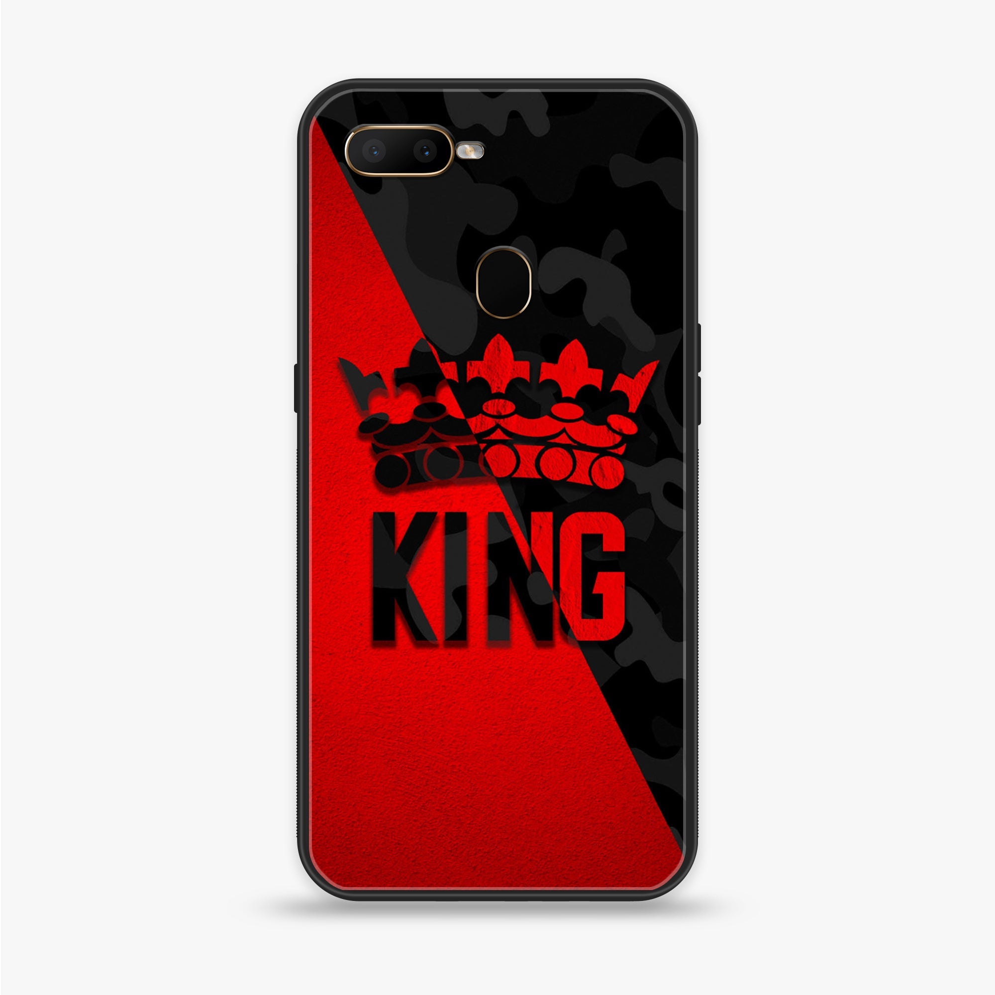 Oppo A12  - King v2.0 Series - Premium Printed soft Bumper shock Proof Case