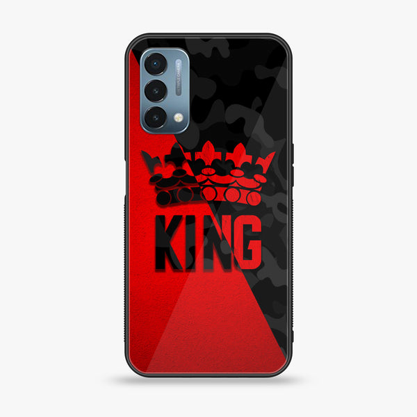 OnePlus Nord N200 5G - King Series V 2.0 Design 6  - Premium Printed Glass soft Bumper shock Proof Case  CS-19028