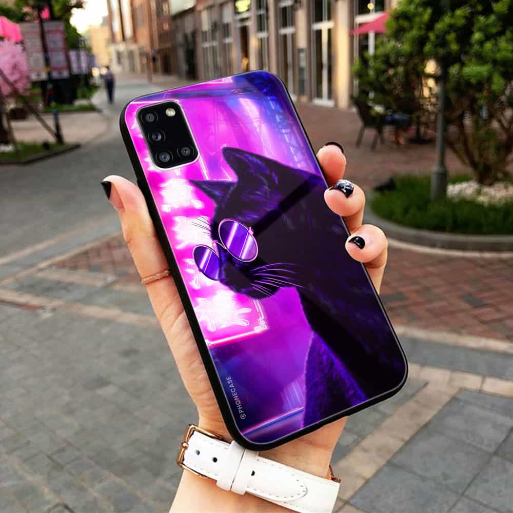 Cat Series Premium Metal Phone Case All Models