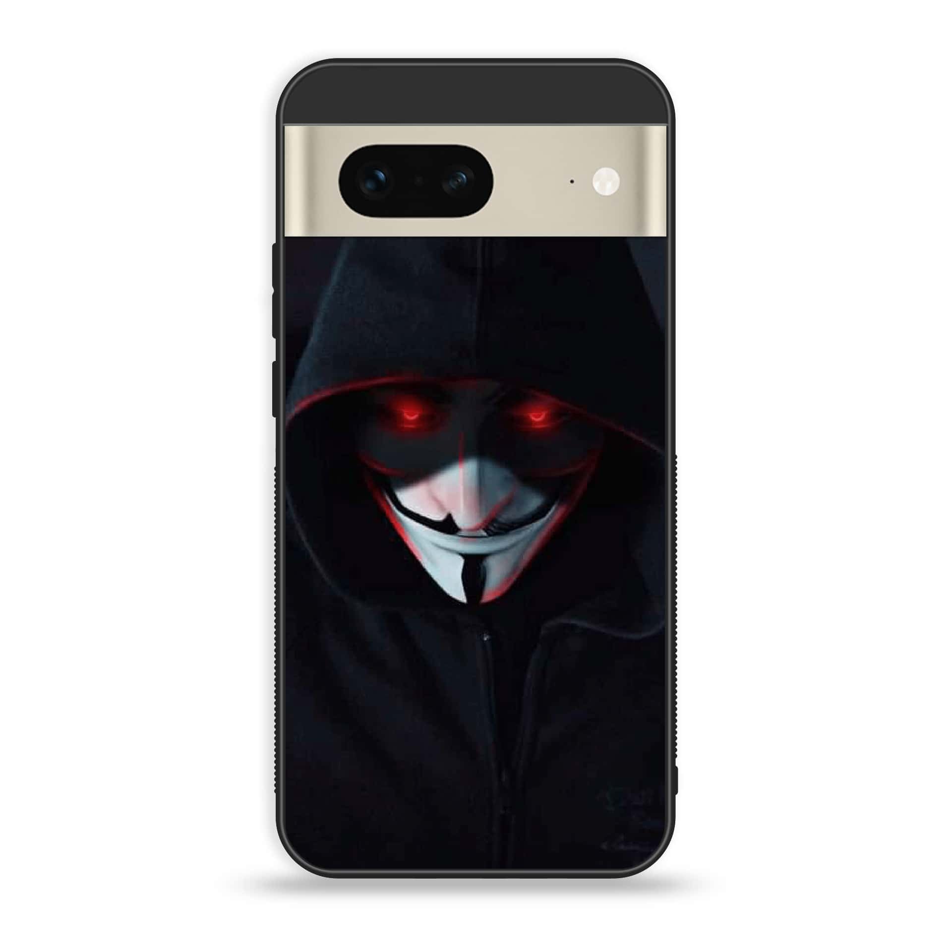 Google Pixel 7a  - Black Art Series - Premium Printed soft Bumper Shock Proof Case