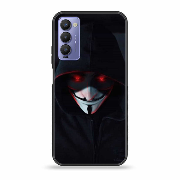 Tecno Camon 18 Premier  Black Art Design 10 Premium Printed Glass soft Bumper shock Proof Case CS-34899