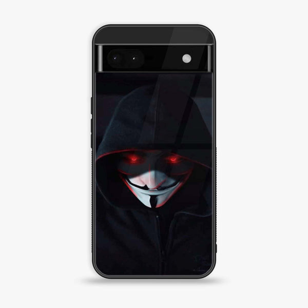 Google Pixel 6A - Black Art  Design 10  - Premium Metal Printed soft Bumper Shock Proof Case CS-35756