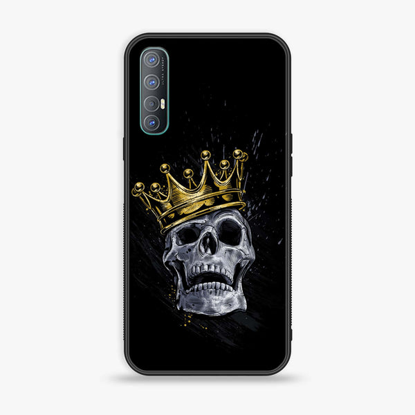 Oppo Reno 3 Pro 5g - King Design 5 - Premium Printed Glass soft Bumper shock Proof Case CS-17785 CS-24731