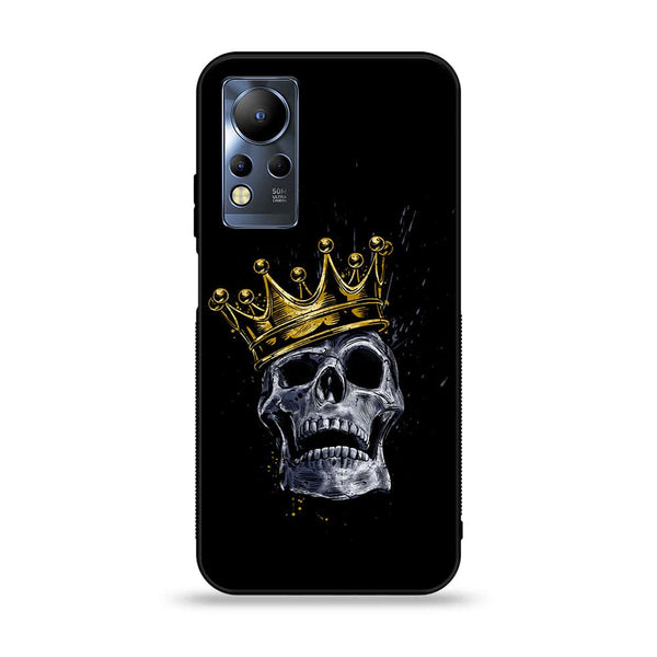 Infinix Note 12 G88 - King Series V 2.0  Design 5 - Premium Printed Glass soft Bumper shock Proof Case  CS-19091