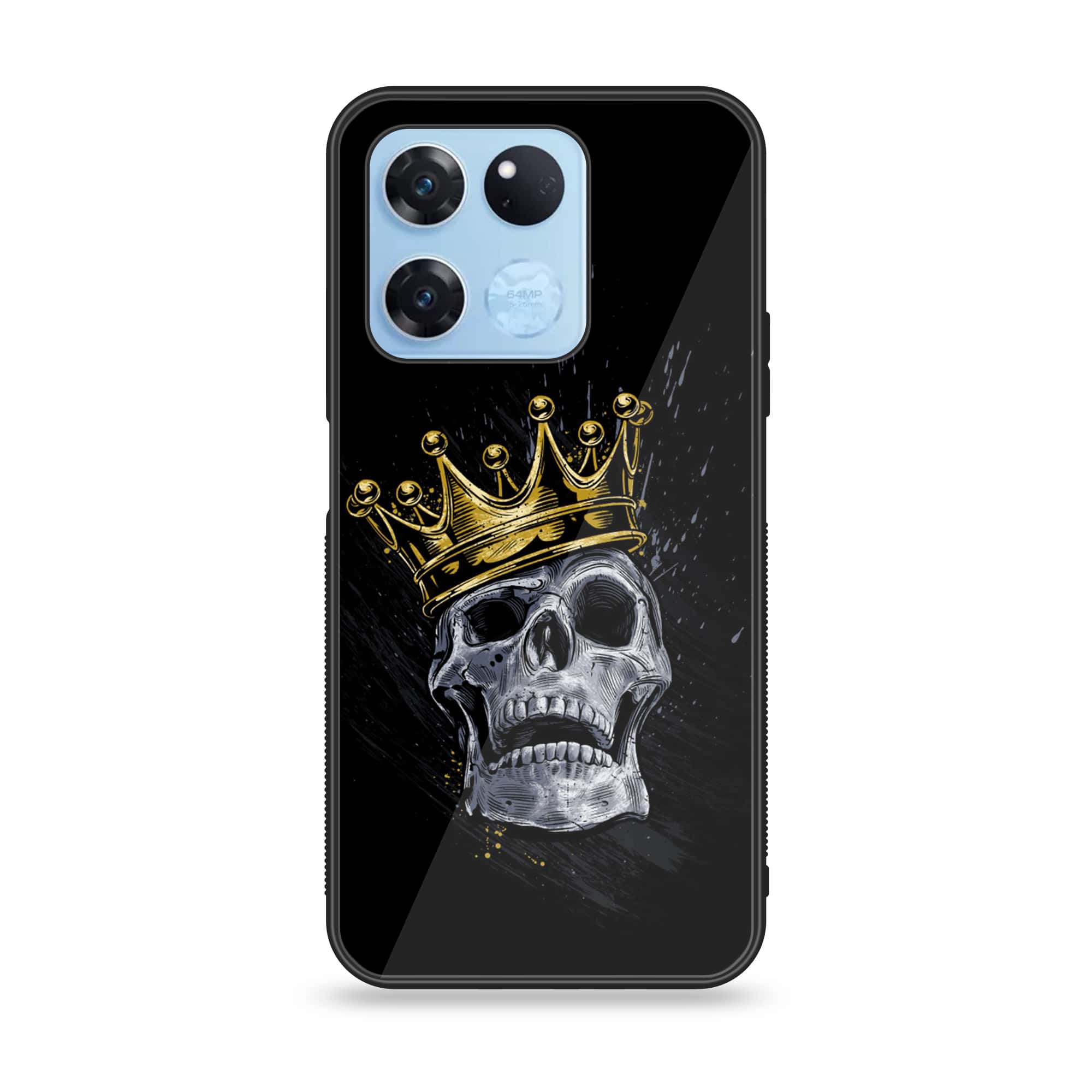 OnePlus Ace Racing - King Series V 2.0 - Premium Printed Glass soft Bumper shock Proof Case