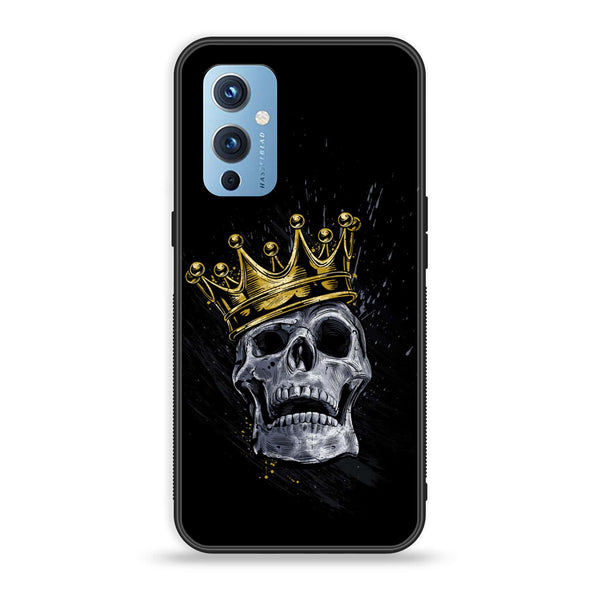 OnePlus 9 - King Design 5- Premium Metal Printed soft Bumper Shock Proof Case CS-34649
