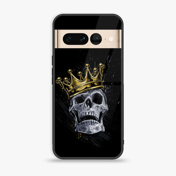 Google Pixel 7 Pro - King V 2.0 Design 5  - Premium Printed Glass soft Bumper shock Proof Case  CS-25221