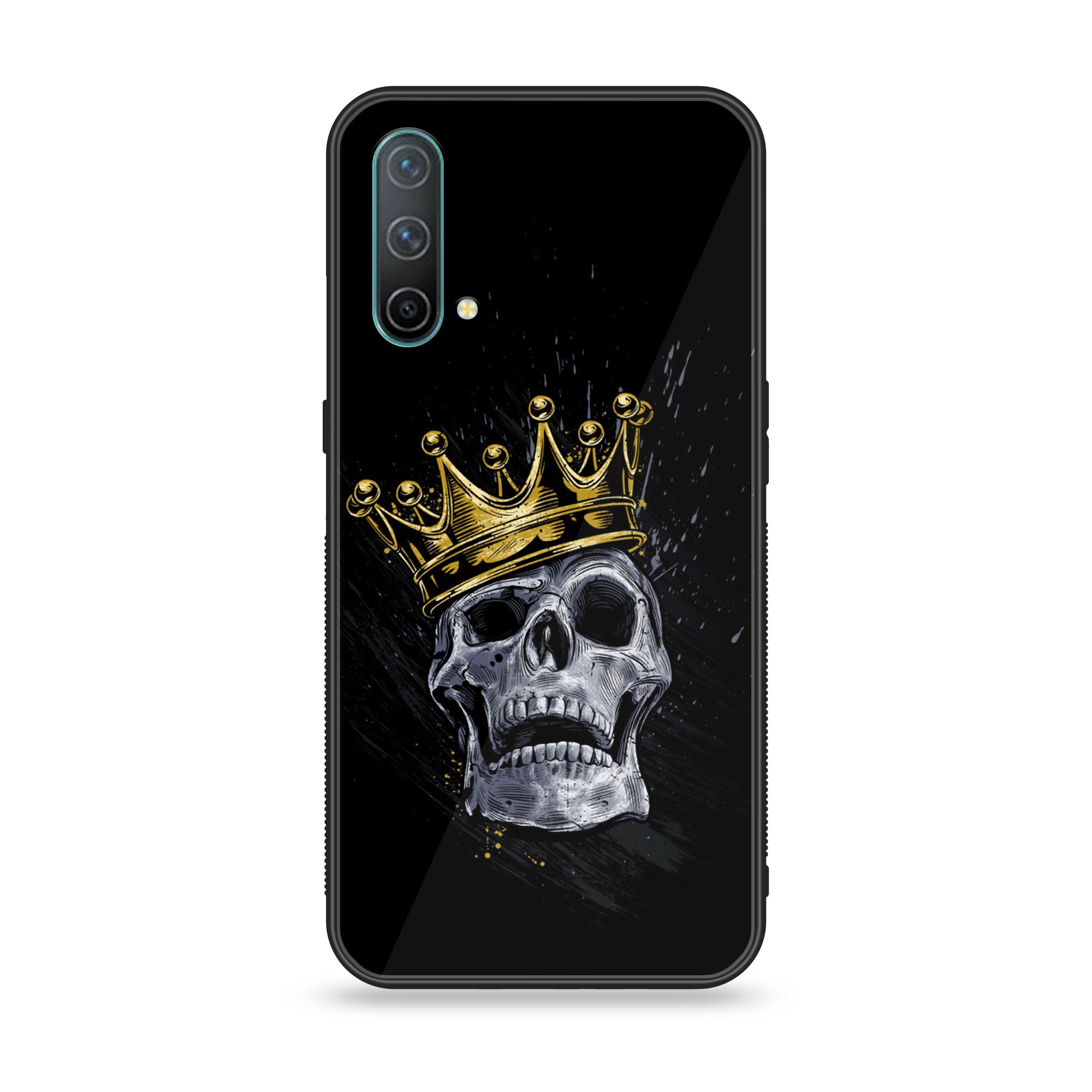 OnePlus Nord CE 5G - King Series V 2.0 - Premium Printed Glass soft Bumper shock Proof Case