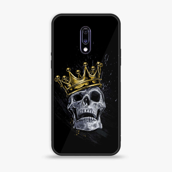 OnePlus 7 - King V 2.0 Design 5 - Premium Metal Printed soft Bumper Shock Proof Case  CS-31317