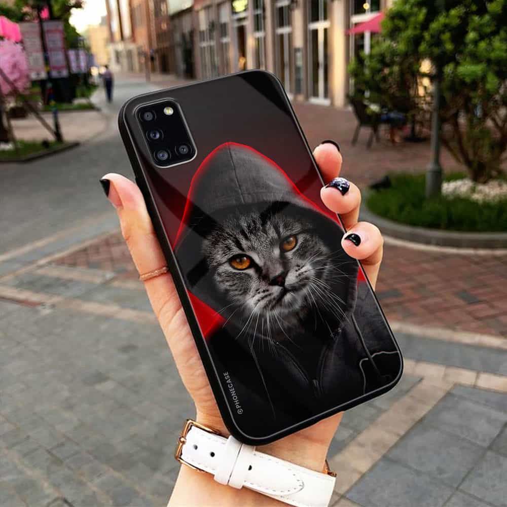 Cat Series Premium Metal Phone Case All Models