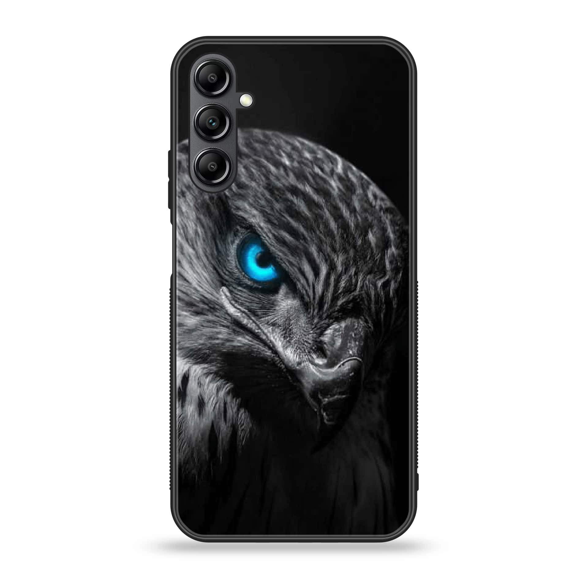 Samsung Galaxy A25 - Black Art Series - Premium Printed Glass soft Bumper shock Proof Case