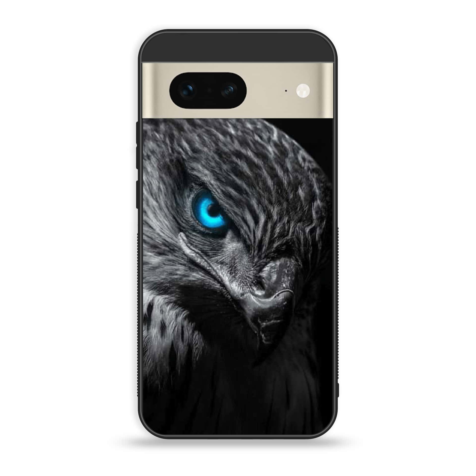 Google Pixel 7a  - Black Art Series - Premium Printed soft Bumper Shock Proof Case