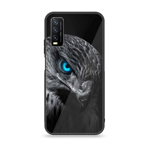 Vivo Y20s/ VIVO Y20/Y11S/Y12S/Y20A/Y12A - Black Art Design 2 - Premium Printed Glass soft Bumper shock Proof Case  CS-27734