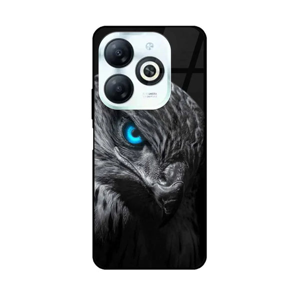 Tecno Spark GO 2024/ Smart 8/ Spark 20/ 20c/ Pop 8/ Hot 40i - Black Art Design2 - Premium Metal Printed soft Bumper Shock Proof Case CS-35558