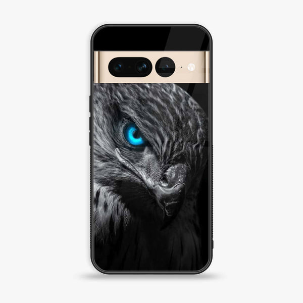 Google Pixel 7 Pro - Black Art Series  Design 2 - Premium Printed Glass soft Bumper shock Proof Case  CS-21645