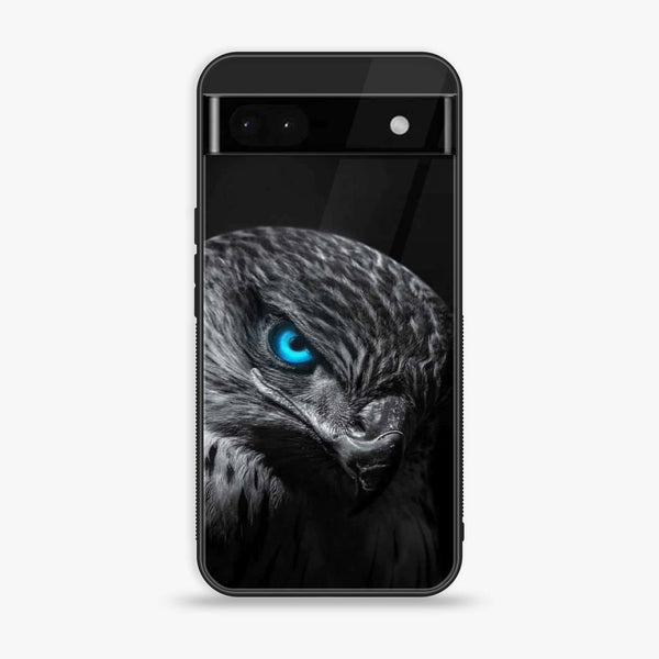 Google Pixel 6A - Black Art Design 2 - Premium Printed Glass soft Bumper shock Proof Case CS-28155