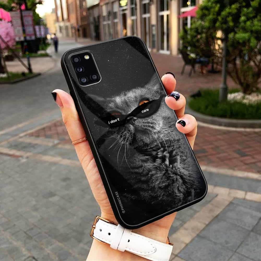 Cat Series Premium Metal Phone Case All Models