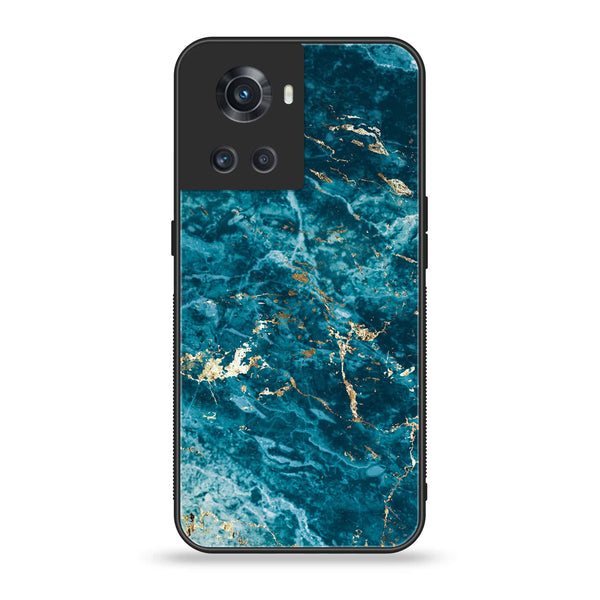 OnePlus Ace 5G - Blue Marble Series V 2.0 - Premium Printed Glass soft Bumper shock Proof Case