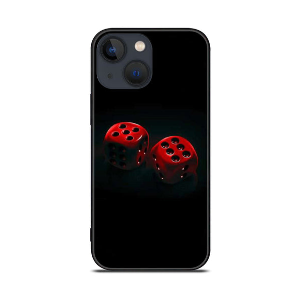 iPhone 13 - Black Art Design 3 - Premium Printed Glass soft Bumper shock Proof Case CS-14973 CS-16115