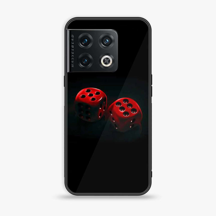 OnePlus 10T  - Black Art Design 3 - Premium Metal Printed soft Bumper Shock Proof Case  CS-44198